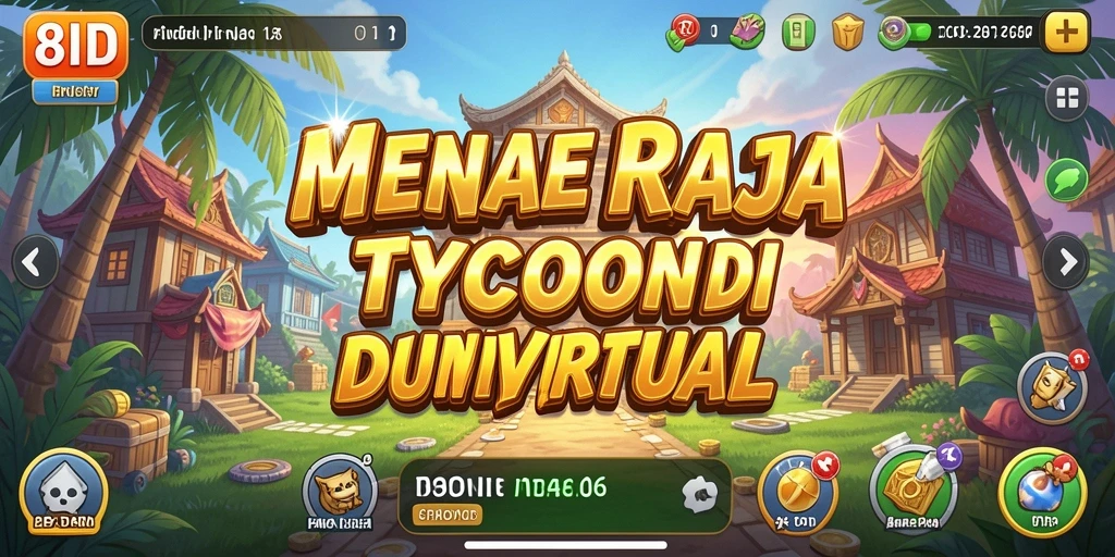 Screenshot gameplay 8ID menampilkan aksi pengelolaan bisnis yang seru.