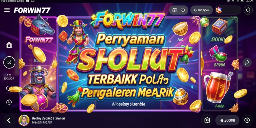 Tampilan menarik dari gameplay FORWIN77 yang mengasyikkan.