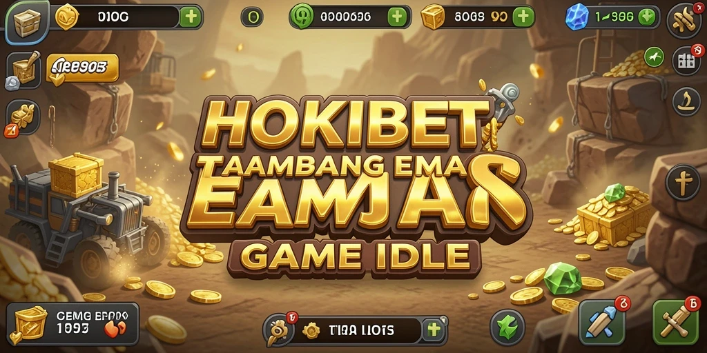 Tampilan gameplay HOKIBET dengan sumber daya yang dihasilkan secara otomatis.