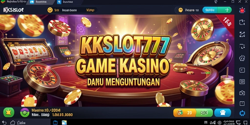 Tampilan gameplay yang mengasyikkan di KKSLOT777.