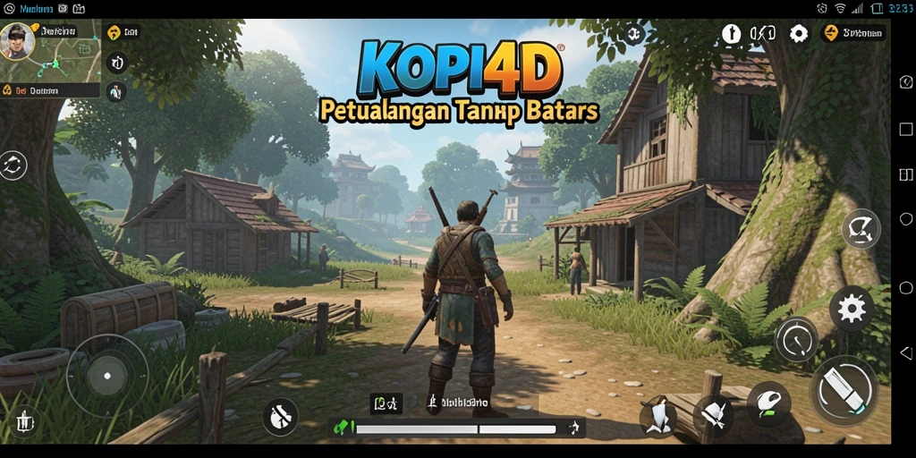 Gameplay KOPI4D yang menakjubkan di dunia terbuka.
