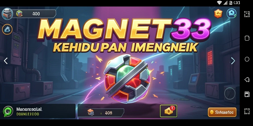 Tampilan gameplay menarik dari MAGNET33 dengan banyak fitur interaktif.