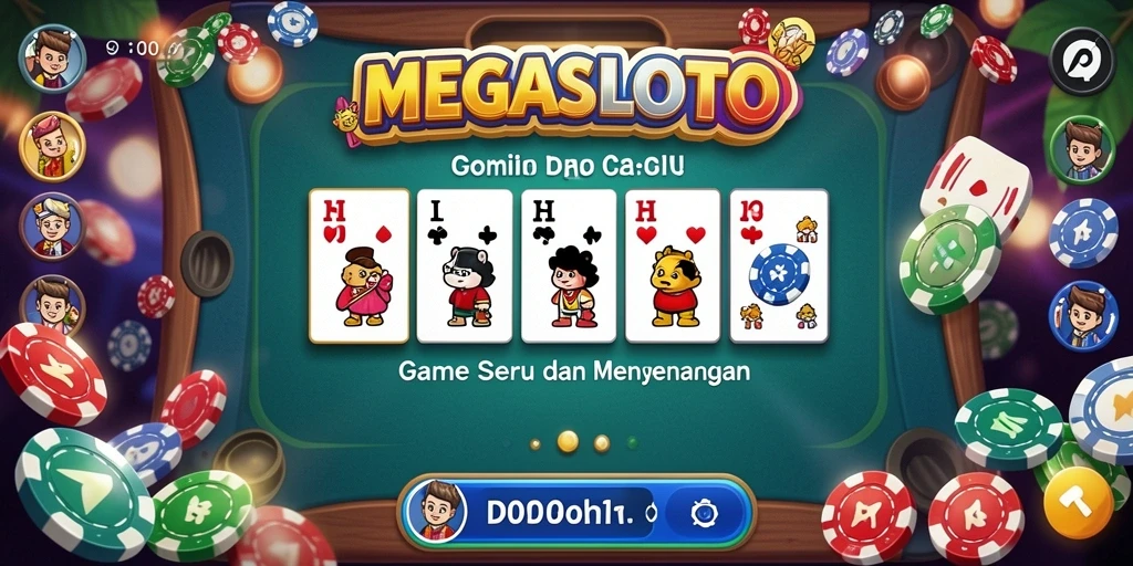 Tampilan gameplay seru dan menarik dari MEGASLOTO.