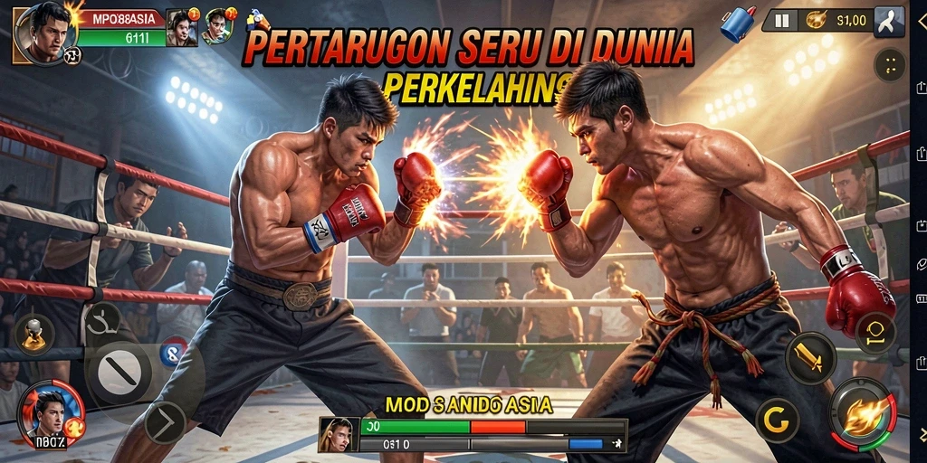 Screenshot MPO88ASIA menampilkan aksi pertarungan yang mendebarkan.