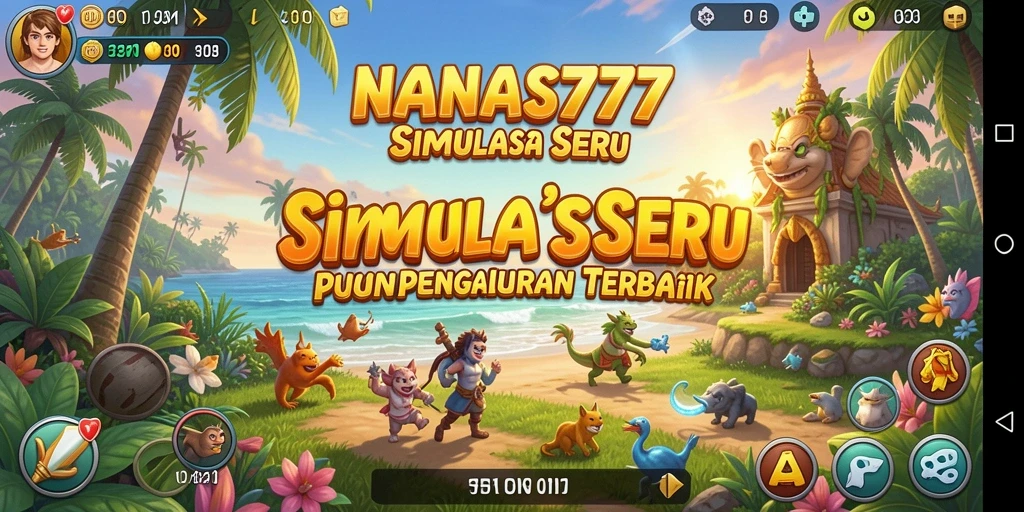 Tangkapan layar gameplay NANAS777 menampilkan simulasi interaktif yang menarik.