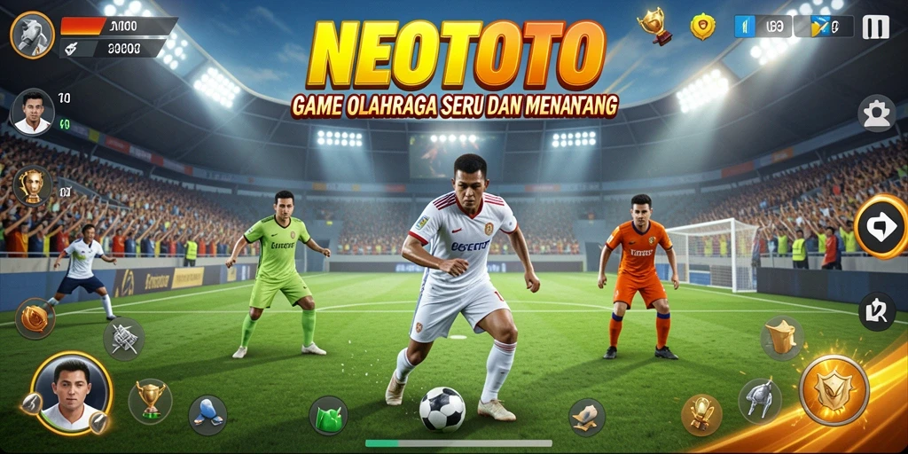 Tangkapan layar menunjukkan gameplay seru dari NEOTOTO.