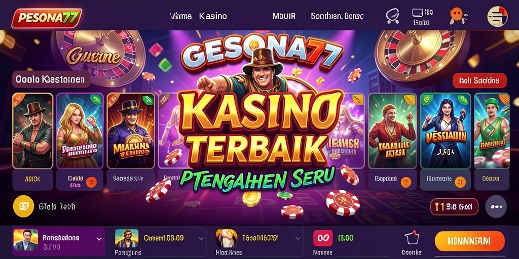 Tampilan gameplay PESONA77 yang menarik dan mendebarkan.