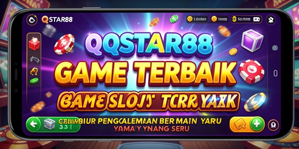 Screenshot gameplay QQSTAR88 menampilkan keseruan permainan slot.