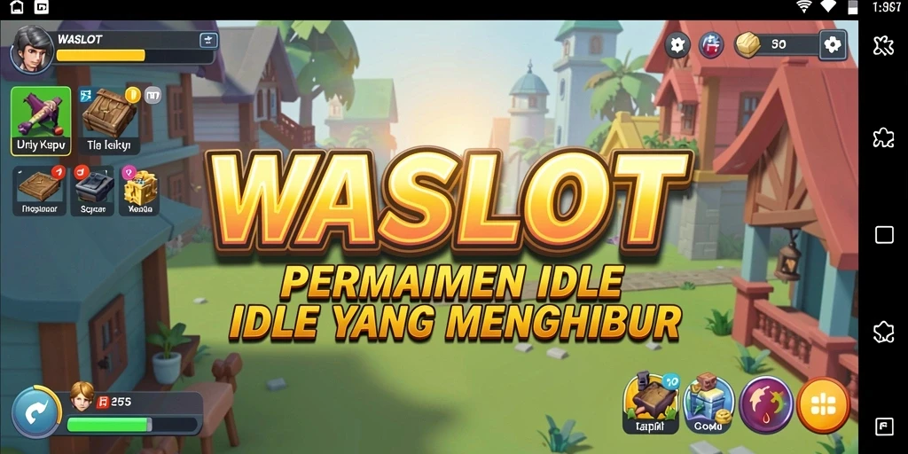 Tampilan gameplay WASLOT yang menarik dan penuh warna.